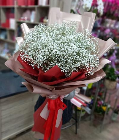 Букет цветов из: Гипсофила в Елань-Коленовский