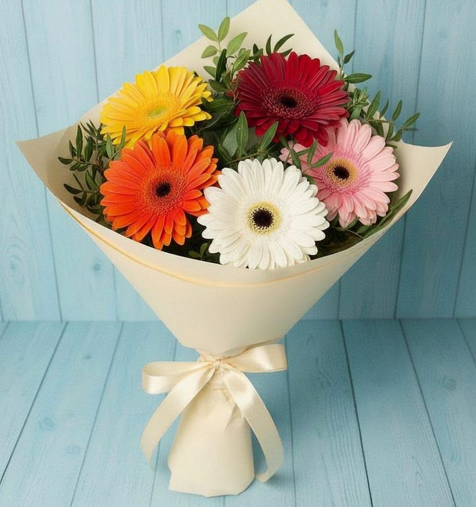 Букет цветов из: Герберы в Елань-Коленовский