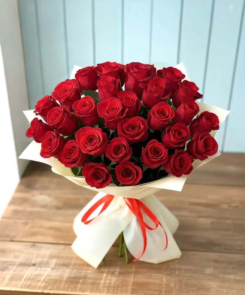 Букет 29 Красных роз в Елань-Коленовский