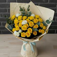 Букет цветов из:  Розы #REPLACE_PRED# Елань-Коленовский