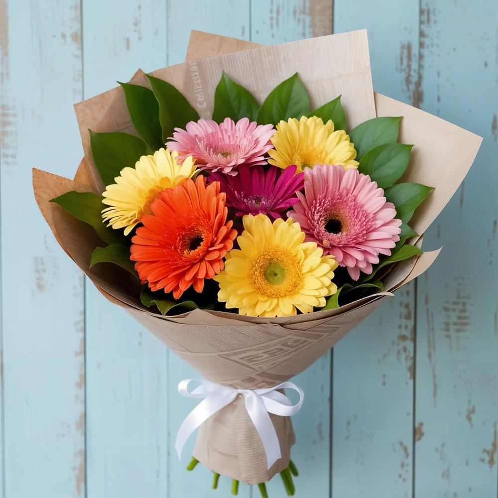 Букет цветов из: Герберы в Елань-Коленовский