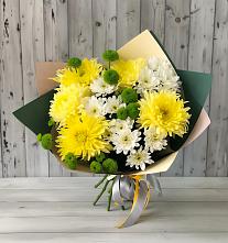 Букет цветов из:  Хризантемы в Елань-Коленовский