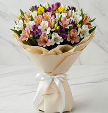 Букет цветов из:  Альстромерии в Елань-Коленовский