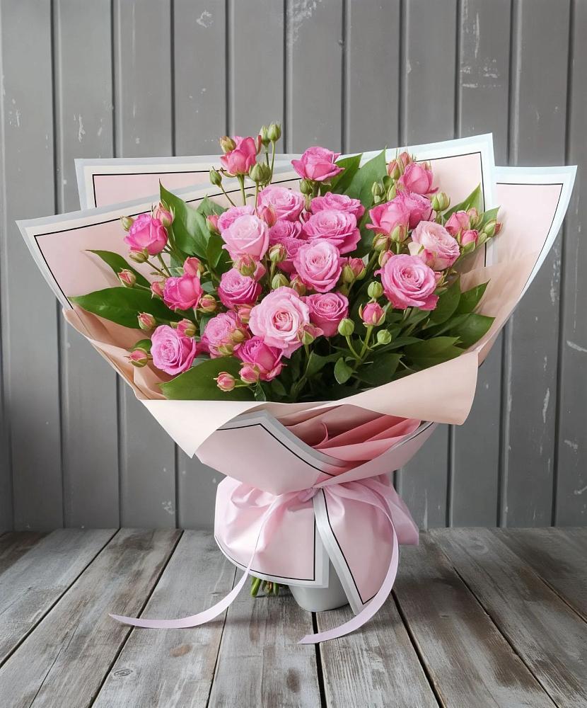 Букет Розовый кустик в Елань-Коленовский