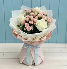 Букет цветов из:  Розы в Елань-Коленовский