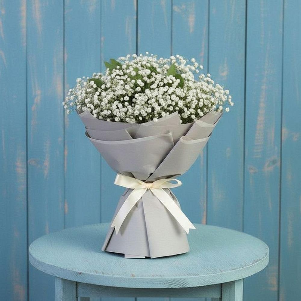 Букет цветов из: Гипсофила в Елань-Коленовский