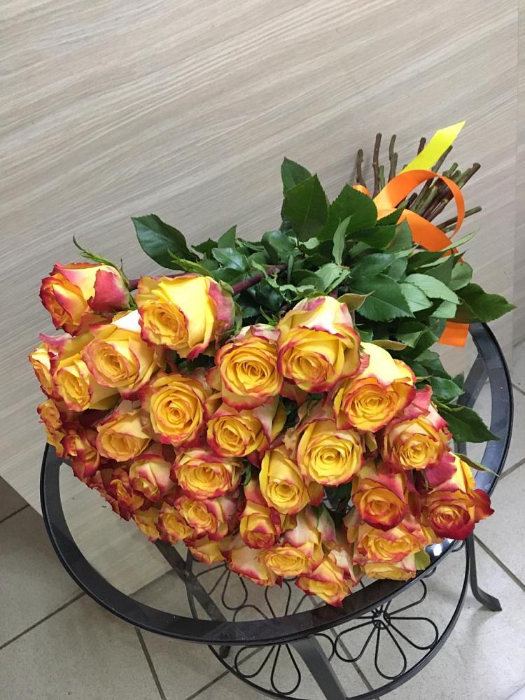 Букет Желтые розы в Елань-Коленовский