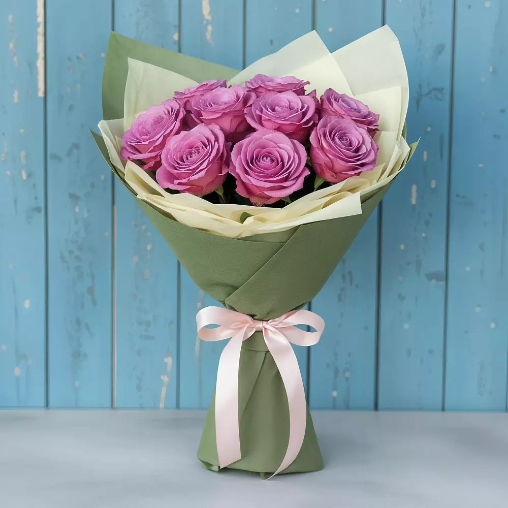 Букет Розы Фёрст Леди в Елань-Коленовский