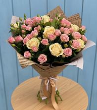 Букет цветов из:  Розы в Елань-Коленовский