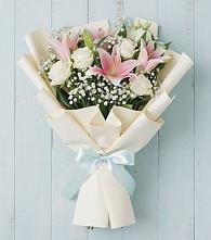 Букет цветов из:  Лилии в Елань-Коленовский