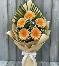 Букет цветов из:  Герберы в Елань-Коленовский